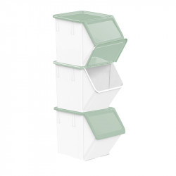 Orange Bo/îte de rangement en plastique double face avec boucle pour prot/éger 12 /œufs