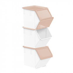 Lot de 3 grands casiers...