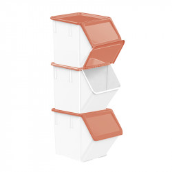 Lot de 3 grands casiers...