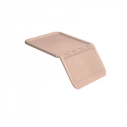 Couvercle rose poudré pour...