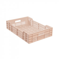 Caisse ajourée rose poudré